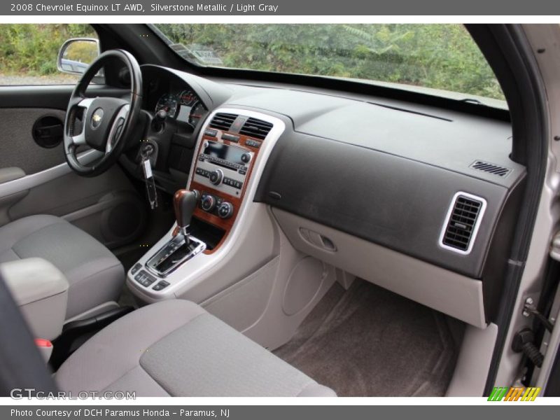 Silverstone Metallic / Light Gray 2008 Chevrolet Equinox LT AWD