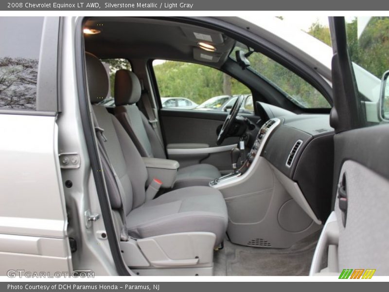 Silverstone Metallic / Light Gray 2008 Chevrolet Equinox LT AWD