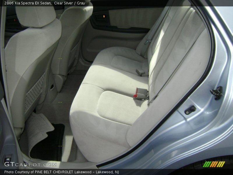 Clear Silver / Gray 2006 Kia Spectra EX Sedan