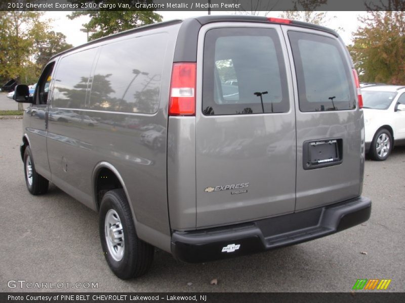 Graystone Metallic / Medium Pewter 2012 Chevrolet Express 2500 Cargo Van