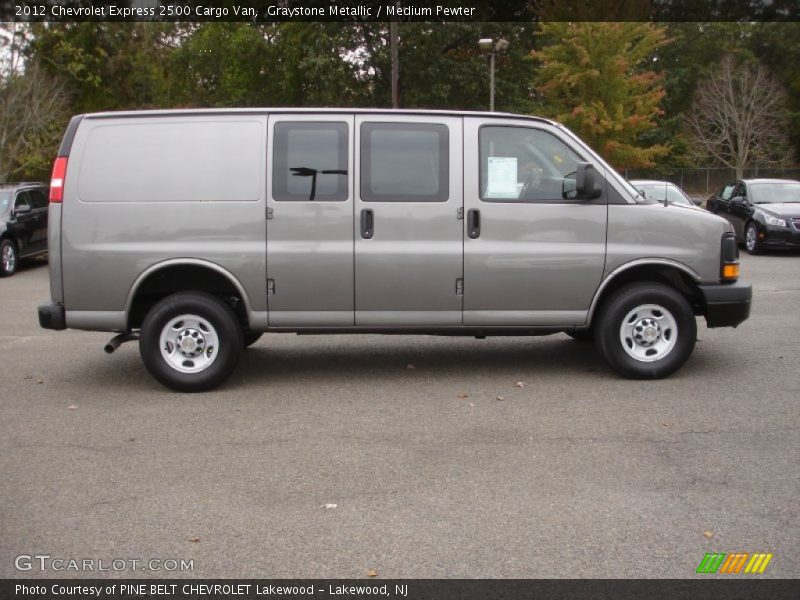  2012 Express 2500 Cargo Van Graystone Metallic