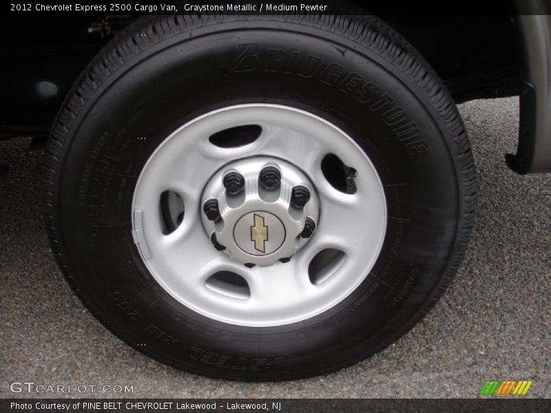  2012 Express 2500 Cargo Van Wheel