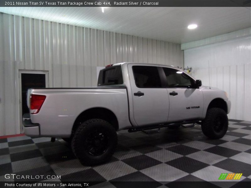 Radiant Silver / Charcoal 2011 Nissan Titan SV Texas Titan Package Crew Cab 4x4