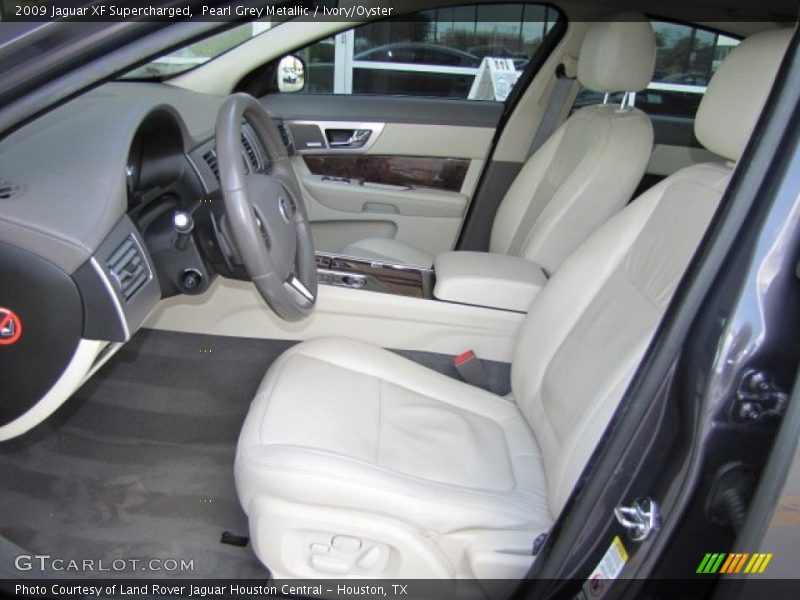 Pearl Grey Metallic / Ivory/Oyster 2009 Jaguar XF Supercharged