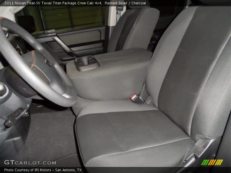 Radiant Silver / Charcoal 2011 Nissan Titan SV Texas Titan Package Crew Cab 4x4