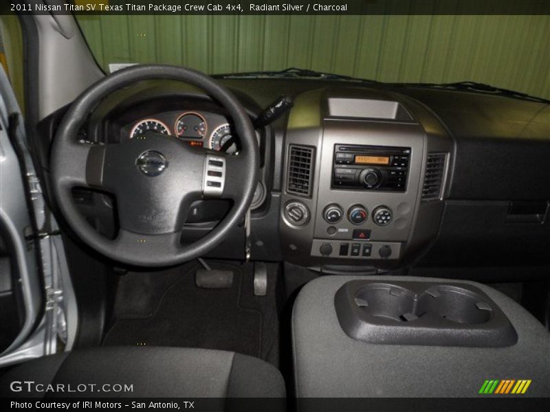 Radiant Silver / Charcoal 2011 Nissan Titan SV Texas Titan Package Crew Cab 4x4
