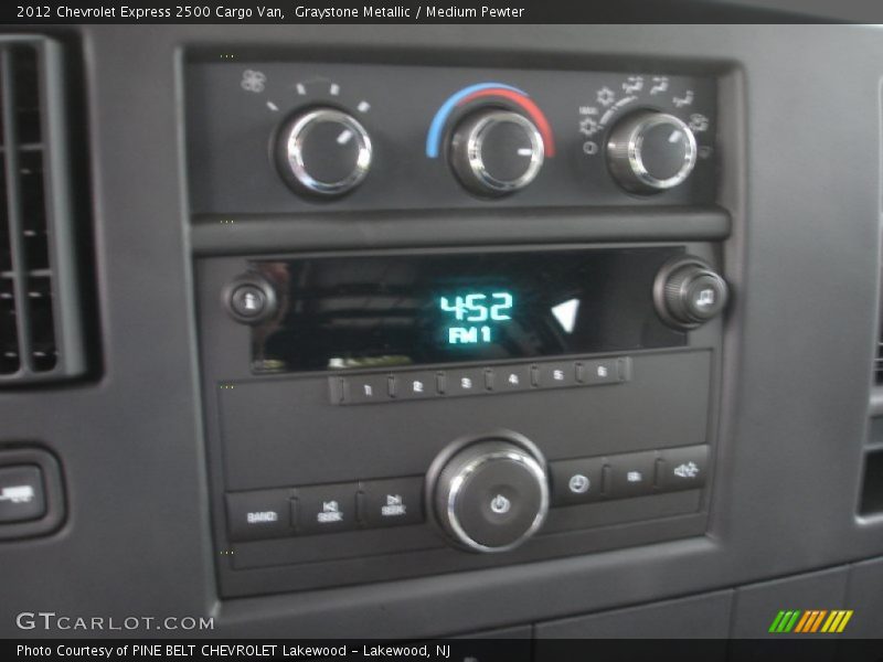 Graystone Metallic / Medium Pewter 2012 Chevrolet Express 2500 Cargo Van