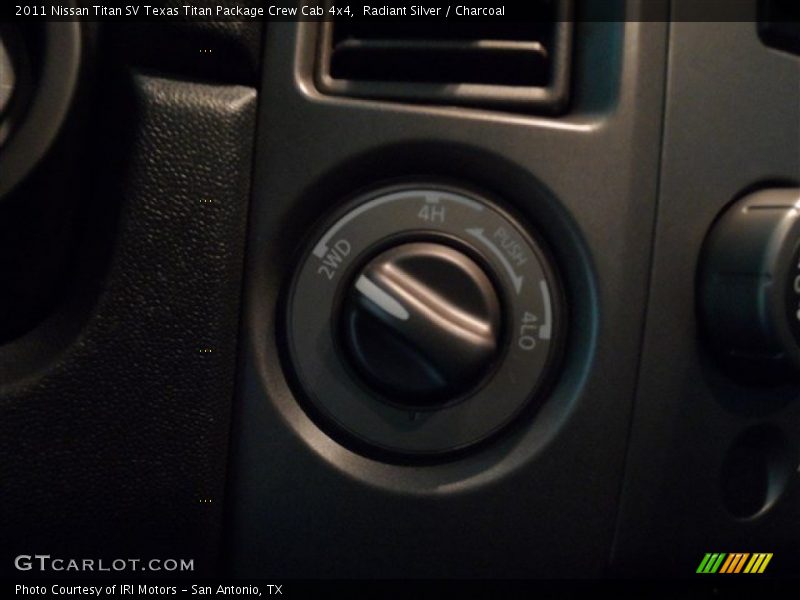 Radiant Silver / Charcoal 2011 Nissan Titan SV Texas Titan Package Crew Cab 4x4
