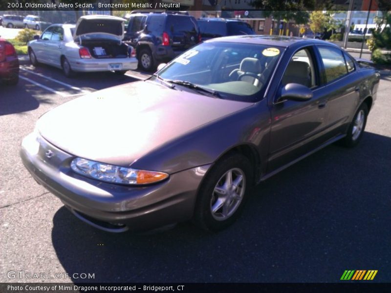 Bronzemist Metallic / Neutral 2001 Oldsmobile Alero Sedan