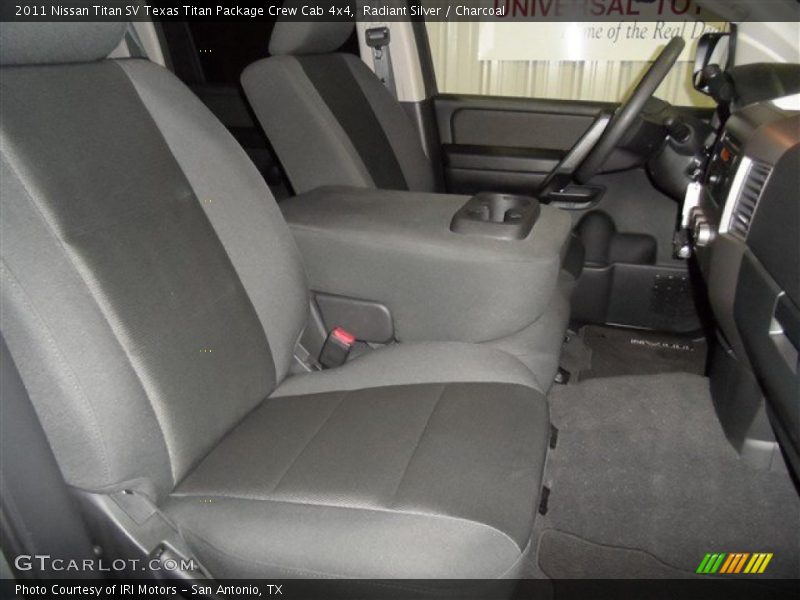Radiant Silver / Charcoal 2011 Nissan Titan SV Texas Titan Package Crew Cab 4x4