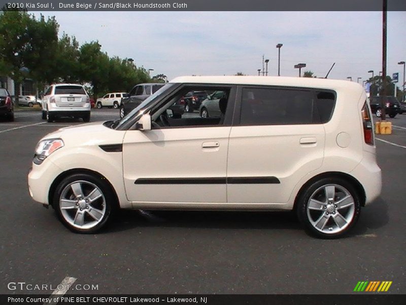 Dune Beige / Sand/Black Houndstooth Cloth 2010 Kia Soul !