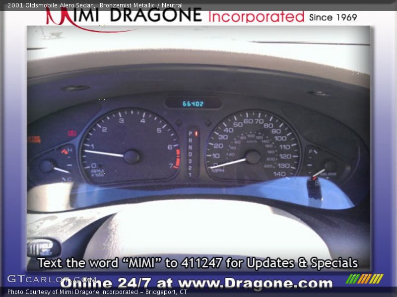 Bronzemist Metallic / Neutral 2001 Oldsmobile Alero Sedan