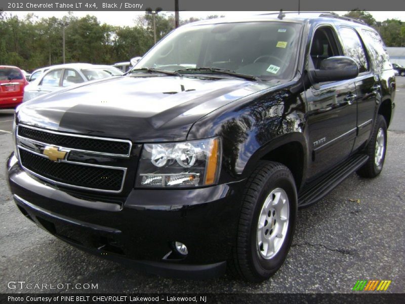 Black / Ebony 2012 Chevrolet Tahoe LT 4x4