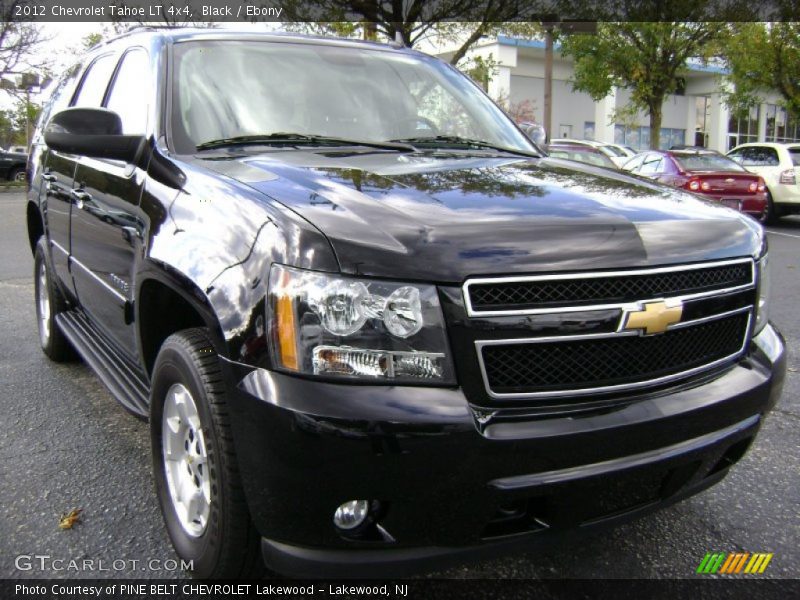 Black / Ebony 2012 Chevrolet Tahoe LT 4x4