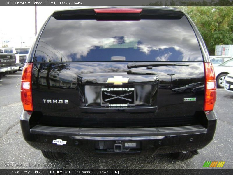 Black / Ebony 2012 Chevrolet Tahoe LT 4x4