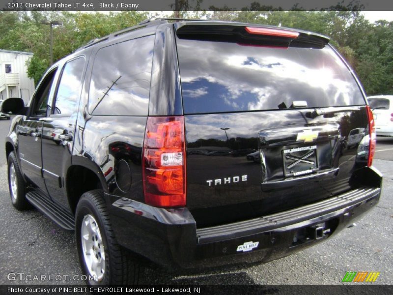 Black / Ebony 2012 Chevrolet Tahoe LT 4x4