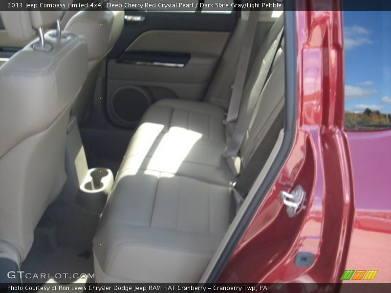 Deep Cherry Red Crystal Pearl / Dark Slate Gray/Light Pebble 2013 Jeep Compass Limited 4x4