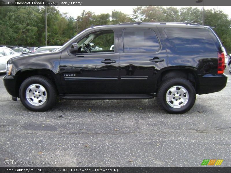 Black / Ebony 2012 Chevrolet Tahoe LT 4x4