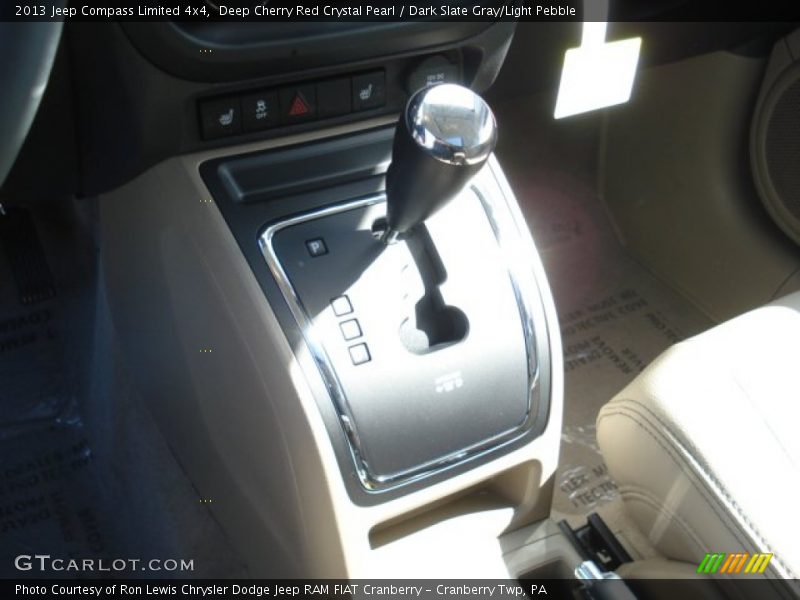 Deep Cherry Red Crystal Pearl / Dark Slate Gray/Light Pebble 2013 Jeep Compass Limited 4x4