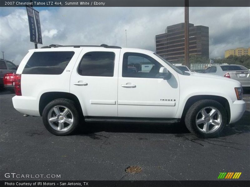 Summit White / Ebony 2007 Chevrolet Tahoe LTZ 4x4
