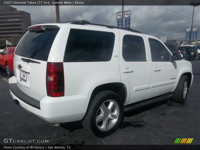 Summit White / Ebony 2007 Chevrolet Tahoe LTZ 4x4