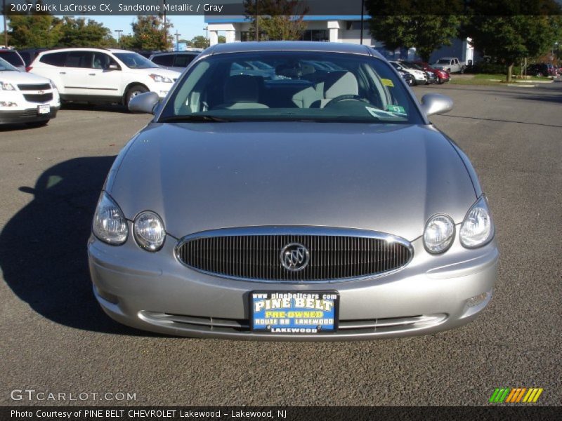 Sandstone Metallic / Gray 2007 Buick LaCrosse CX