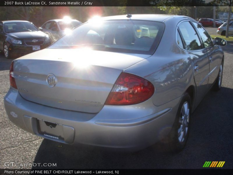 Sandstone Metallic / Gray 2007 Buick LaCrosse CX