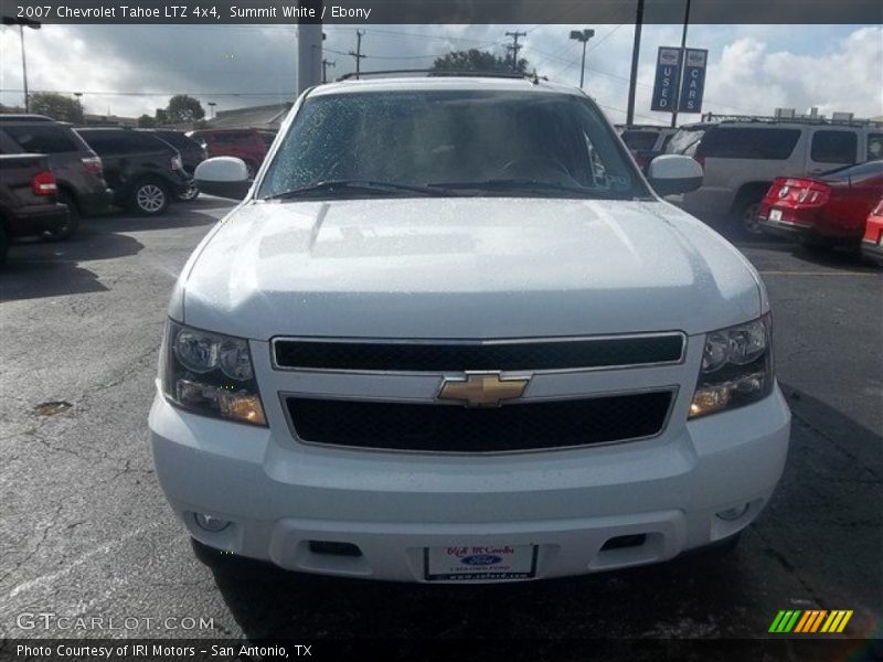 Summit White / Ebony 2007 Chevrolet Tahoe LTZ 4x4