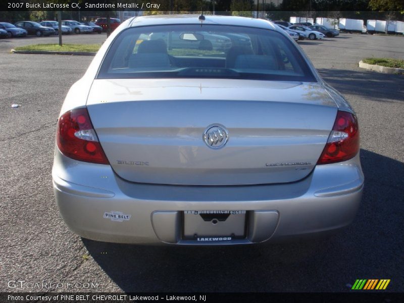 Sandstone Metallic / Gray 2007 Buick LaCrosse CX