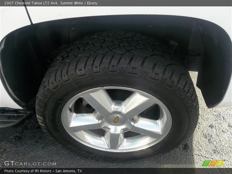 Summit White / Ebony 2007 Chevrolet Tahoe LTZ 4x4