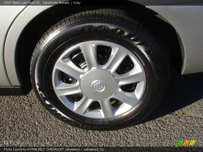 Sandstone Metallic / Gray 2007 Buick LaCrosse CX