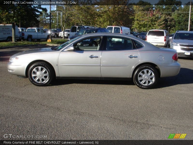 Sandstone Metallic / Gray 2007 Buick LaCrosse CX