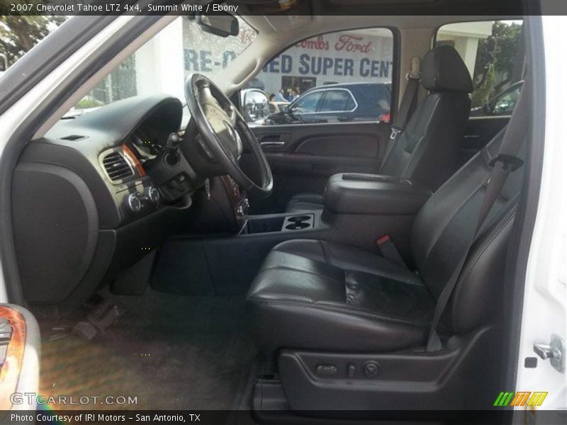 Summit White / Ebony 2007 Chevrolet Tahoe LTZ 4x4