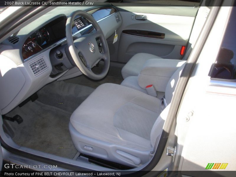 Sandstone Metallic / Gray 2007 Buick LaCrosse CX