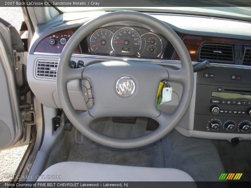 Sandstone Metallic / Gray 2007 Buick LaCrosse CX