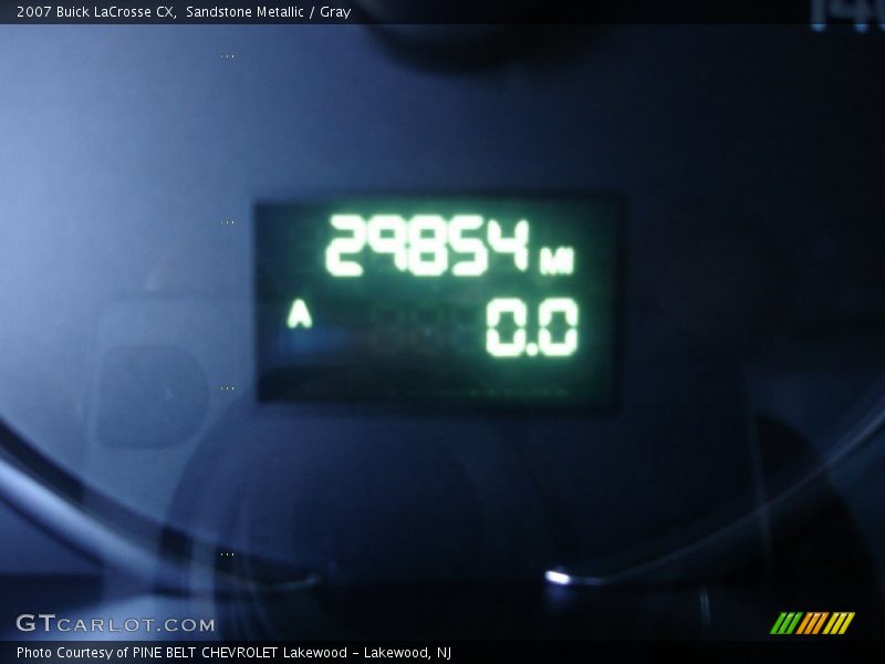 Sandstone Metallic / Gray 2007 Buick LaCrosse CX