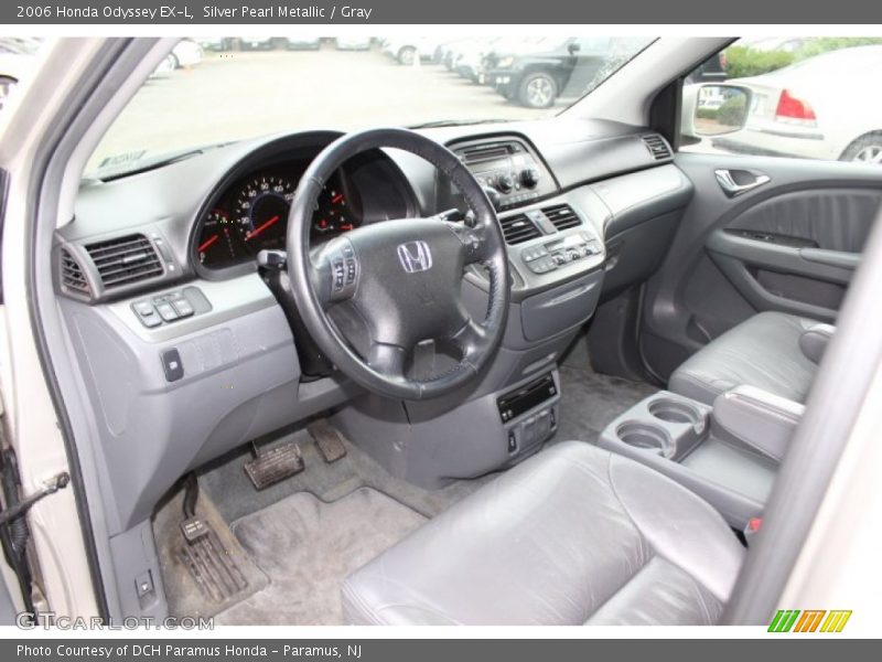 Silver Pearl Metallic / Gray 2006 Honda Odyssey EX-L