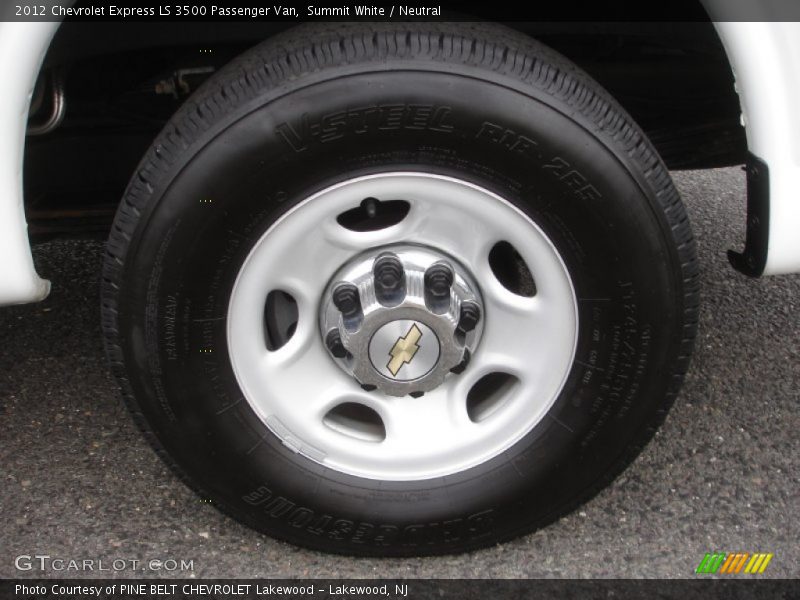 2012 Express LS 3500 Passenger Van Wheel