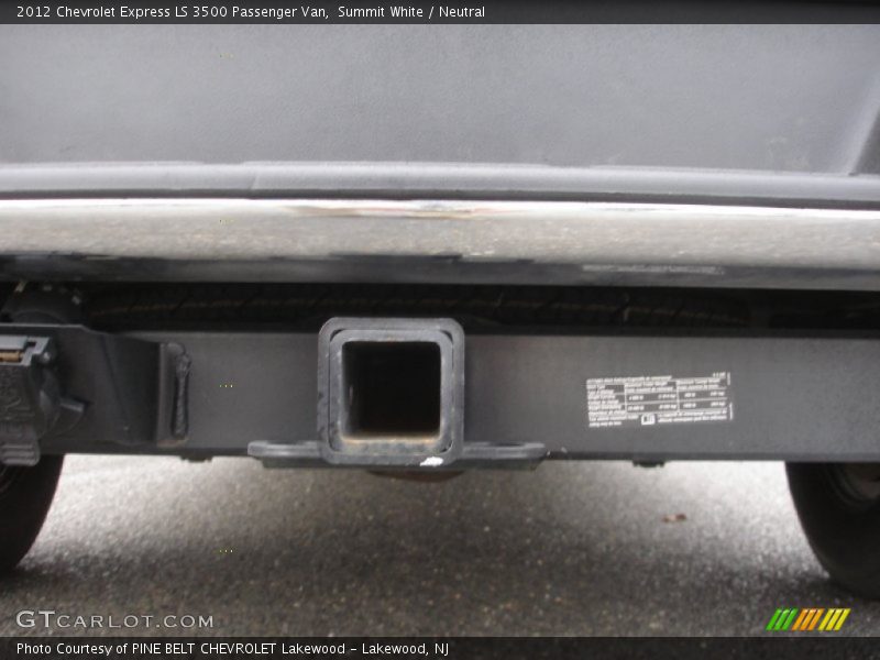 Summit White / Neutral 2012 Chevrolet Express LS 3500 Passenger Van