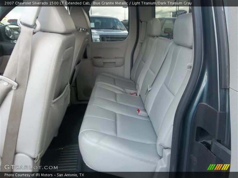 Blue Granite Metallic / Light Titanium/Dark Titanium Gray 2007 Chevrolet Silverado 1500 LT Extended Cab