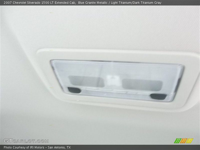 Blue Granite Metallic / Light Titanium/Dark Titanium Gray 2007 Chevrolet Silverado 1500 LT Extended Cab