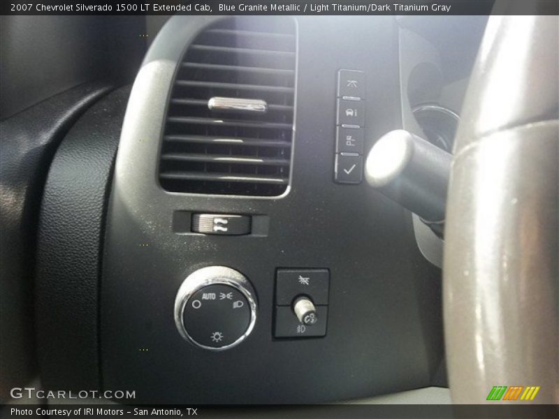 Blue Granite Metallic / Light Titanium/Dark Titanium Gray 2007 Chevrolet Silverado 1500 LT Extended Cab