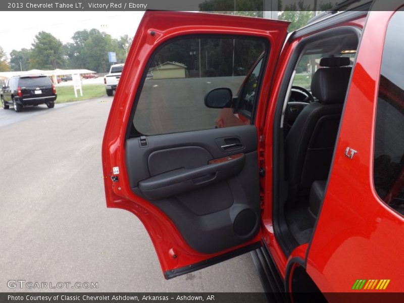 Victory Red / Ebony 2013 Chevrolet Tahoe LT