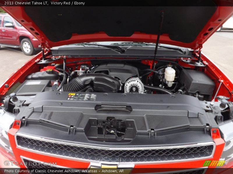 Victory Red / Ebony 2013 Chevrolet Tahoe LT