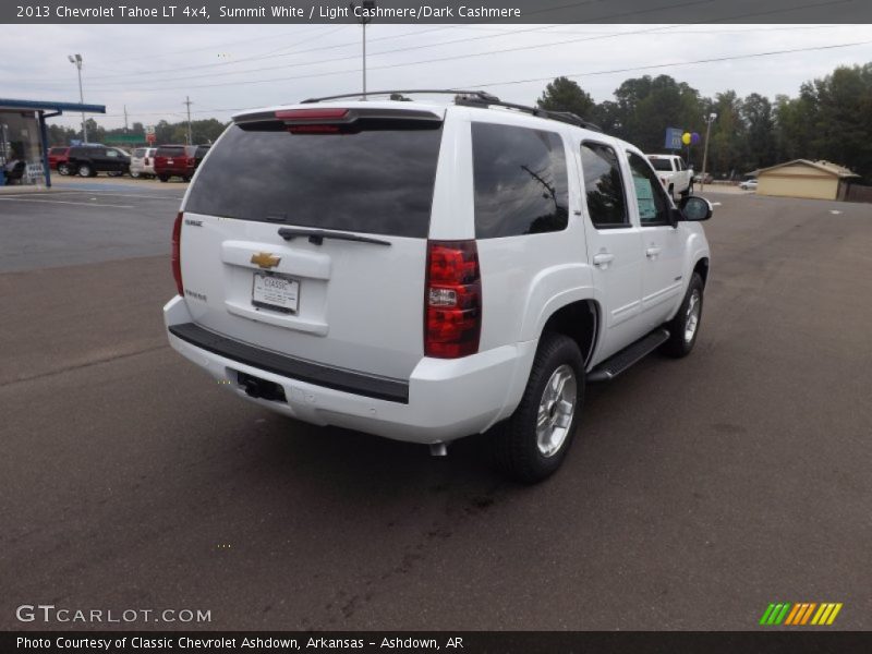 Summit White / Light Cashmere/Dark Cashmere 2013 Chevrolet Tahoe LT 4x4