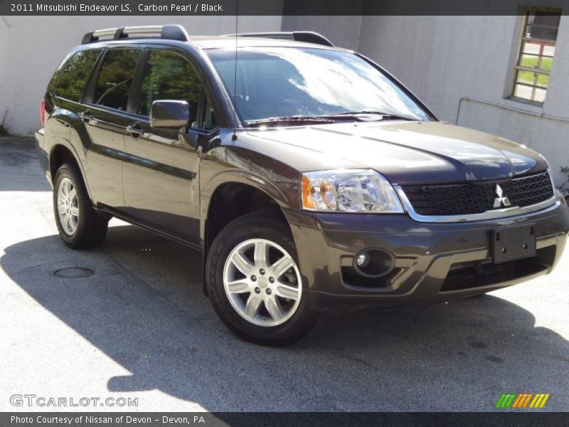 Carbon Pearl / Black 2011 Mitsubishi Endeavor LS