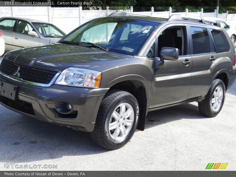 Carbon Pearl / Black 2011 Mitsubishi Endeavor LS