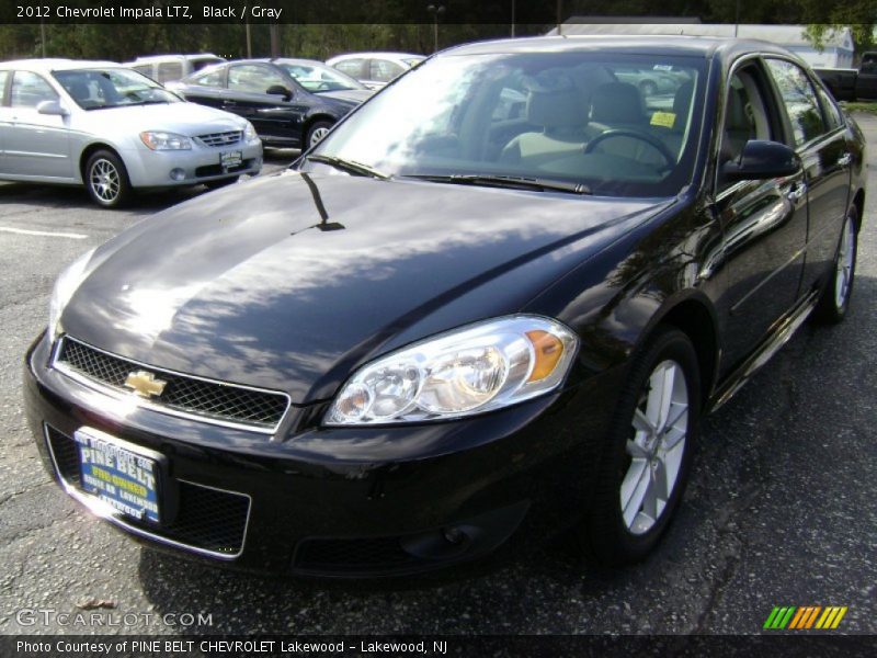 Black / Gray 2012 Chevrolet Impala LTZ