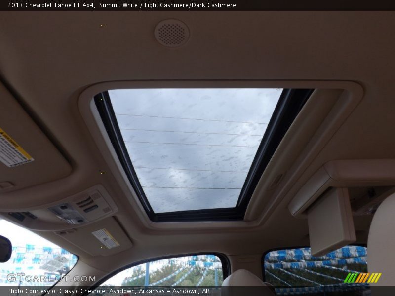 Summit White / Light Cashmere/Dark Cashmere 2013 Chevrolet Tahoe LT 4x4