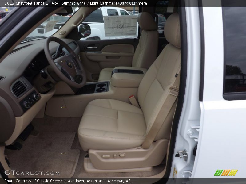 Summit White / Light Cashmere/Dark Cashmere 2013 Chevrolet Tahoe LT 4x4
